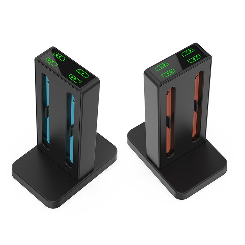 Dobe TNS-3192B Magnetic Charging Stand for Nintendo Switch 2 (N-S 2), HJoy-Con with 4-Ports, Charging Dock with LED Indicators & Portable Design - Black Dobe TNS-3192B Magnetic Charging Stand for Nintendo Switch 2 (N-S 2), HJoy-Con with 4-Ports, Charging Dock with LED Indicators & Portable Design - Black